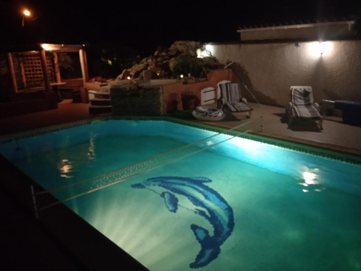 Gite T2 Avec Grande Piscine Daire Villeneuve-la-Comptal Dış mekan fotoğraf